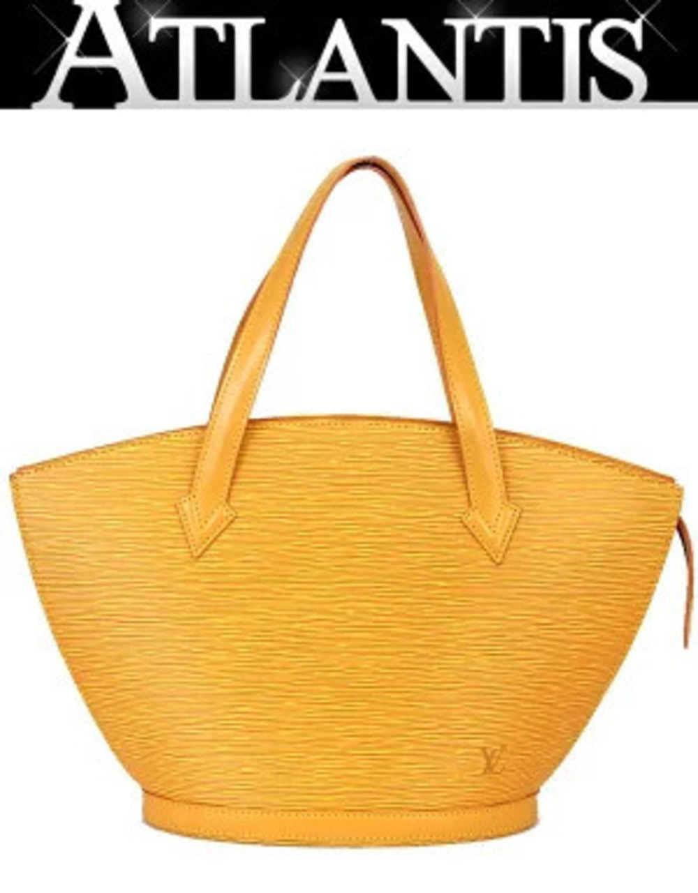 Louis Vuitton Saint Jacques Handbag Epi Leather Tassili Yellow